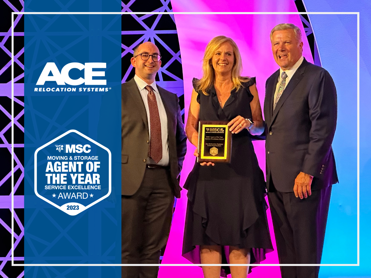 Ace Relocation Systems Receives 2023 MSC Agent of the Year Service Excellence Award