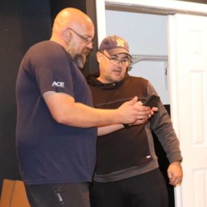 Ace Relocation Josh Morton with Homeowner Ace Relocation Josh Morton with Homeowner