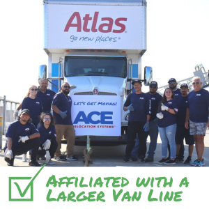 Know if your moving company is affiliated with a larger van line